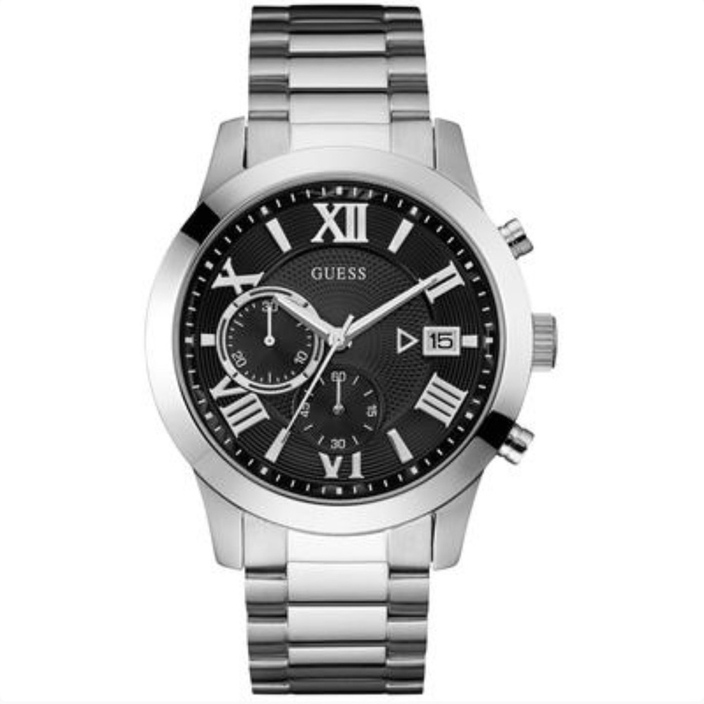GUESS
Men's Stainless Steel Chronograph Watch Style #: U0668G3